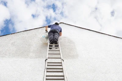 Peinture extérieure à Villechétif — façades et ravalement